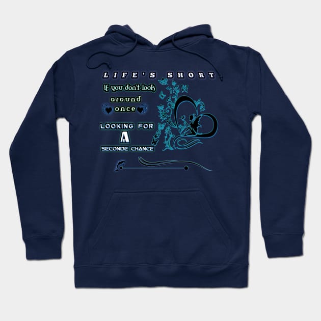 life's short Hoodie by Mirak-store 